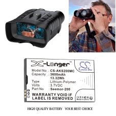 Kompatibel batteriudskiftning til AKASO SEEMOR-200