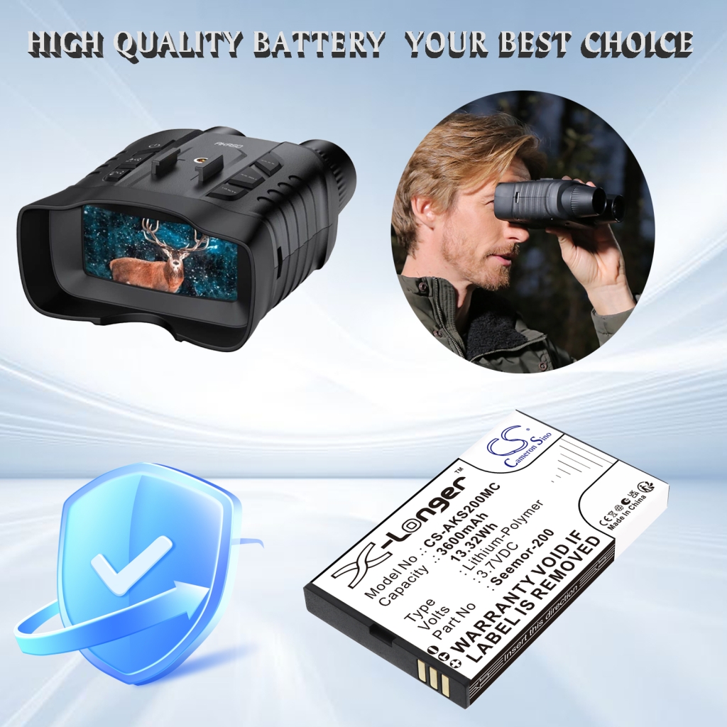 Kamerabatteri Akaso CS-AKS200MC