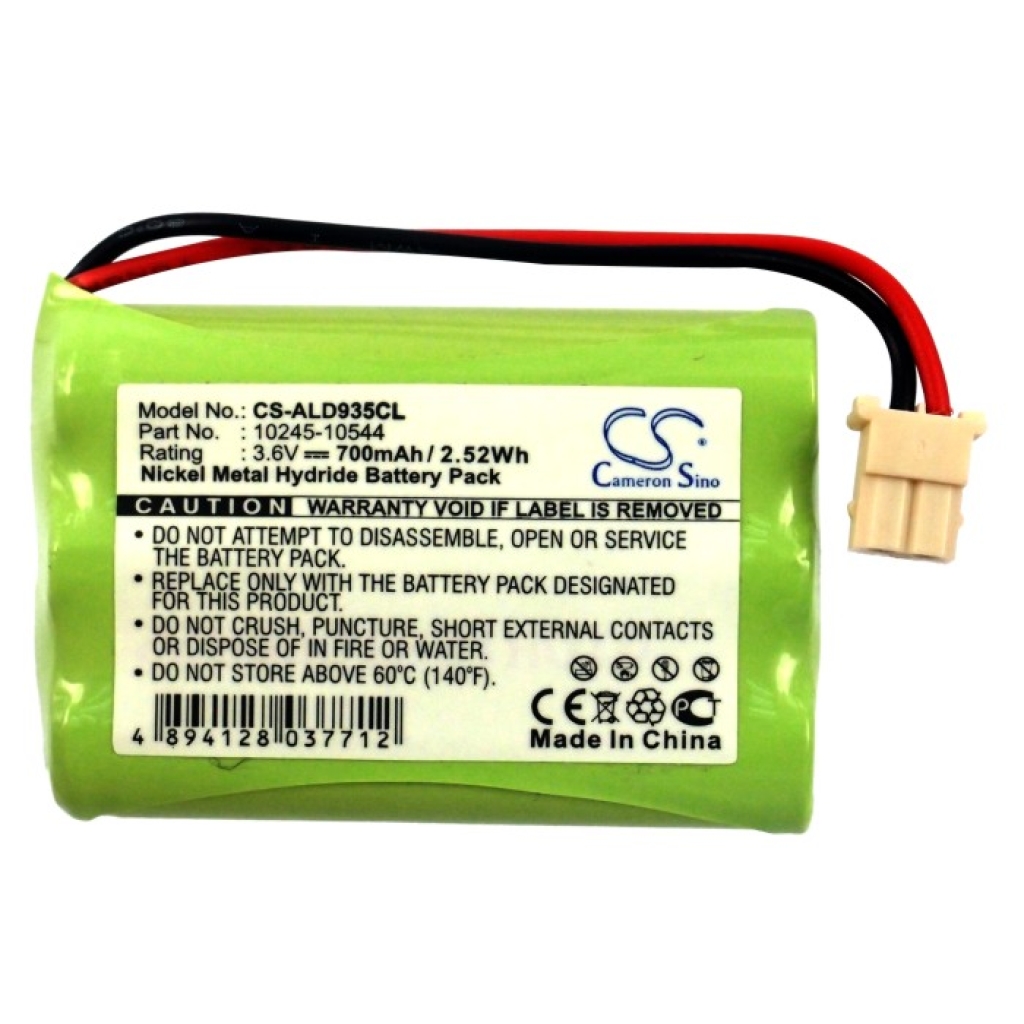 Panasonic Sanyo Tele2 Batteri til trådløs telefon Twinbird ... CS-ALD935CL
