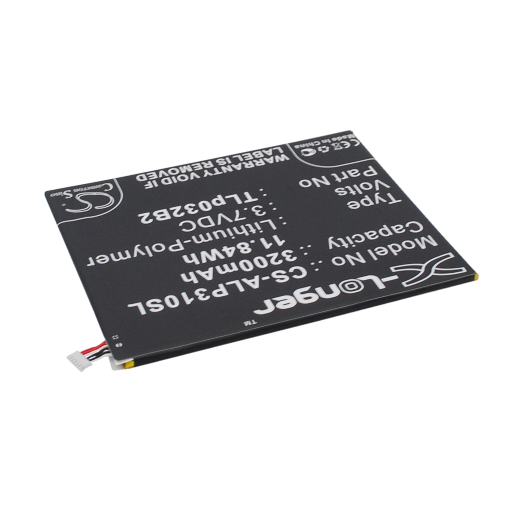 Tabletbatteri Alcatel CS-ALP310SL