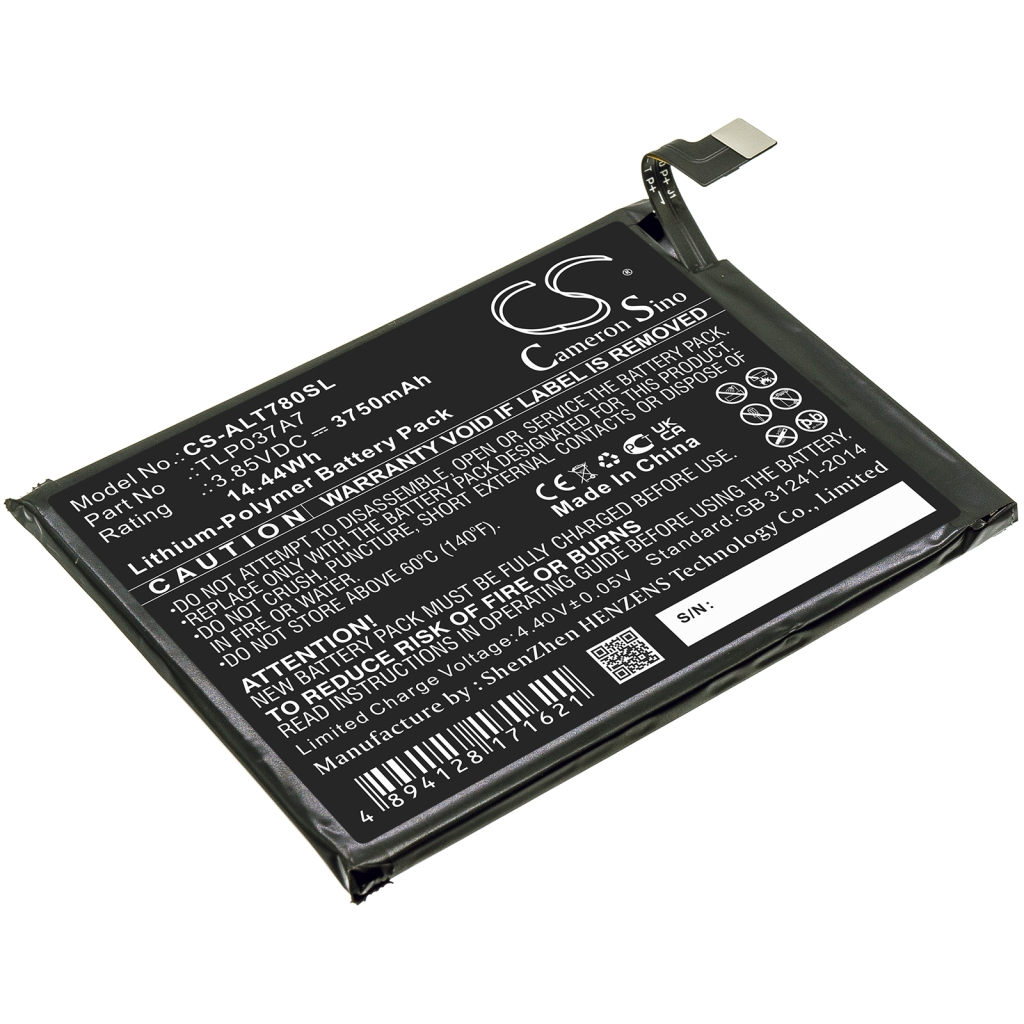 Mobiltelefonbatteri Alcatel CS-ALT780SL