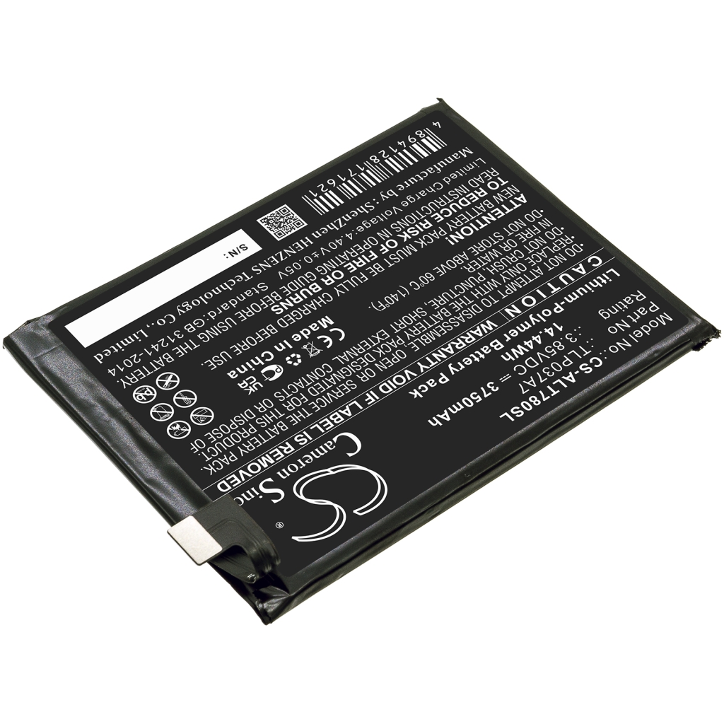 Mobiltelefonbatteri Alcatel CS-ALT780SL