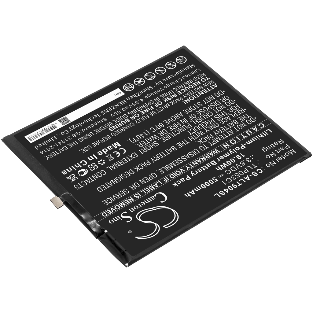 Tabletbatteri Alcatel CS-ALT904SL