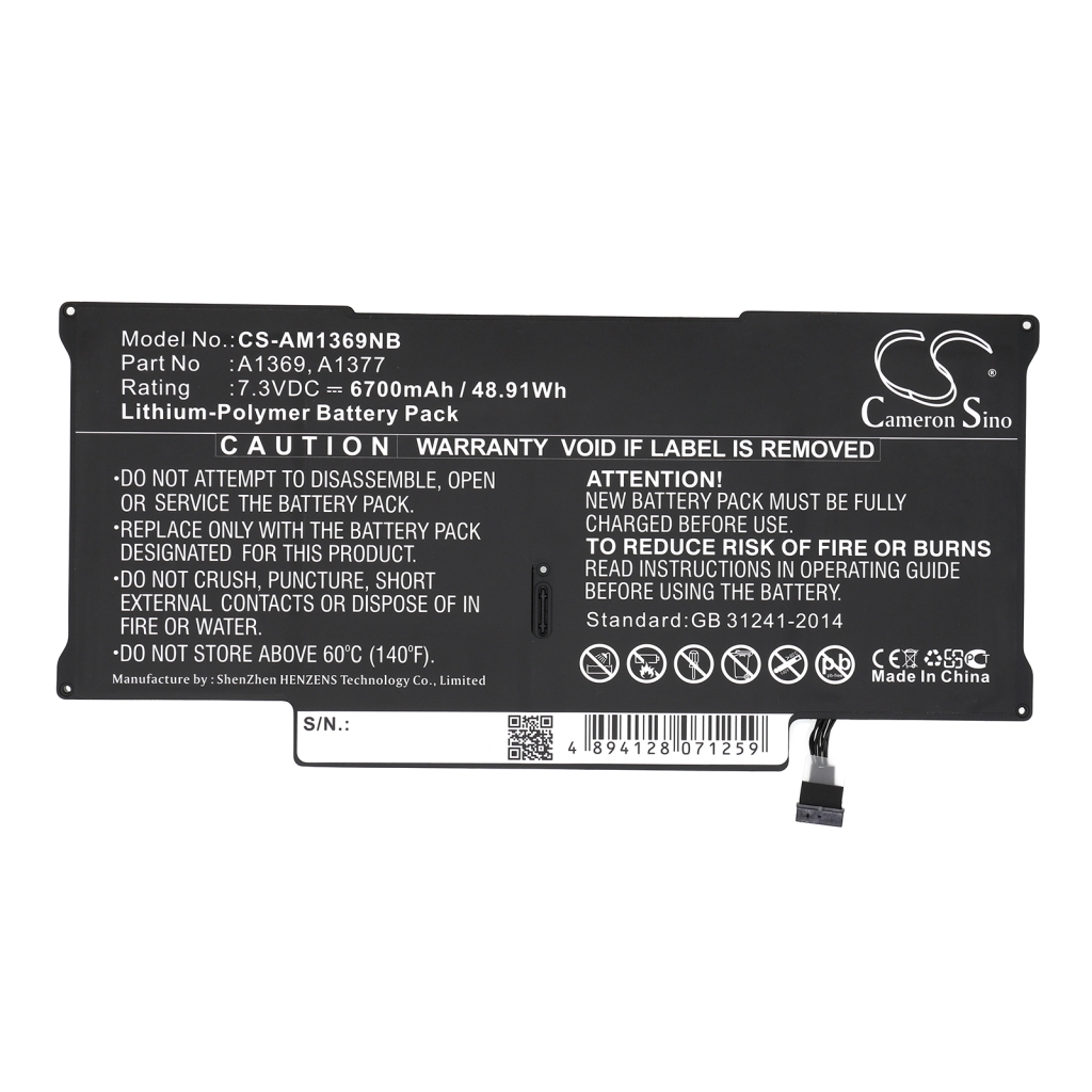 Batterier Erstatter A1369