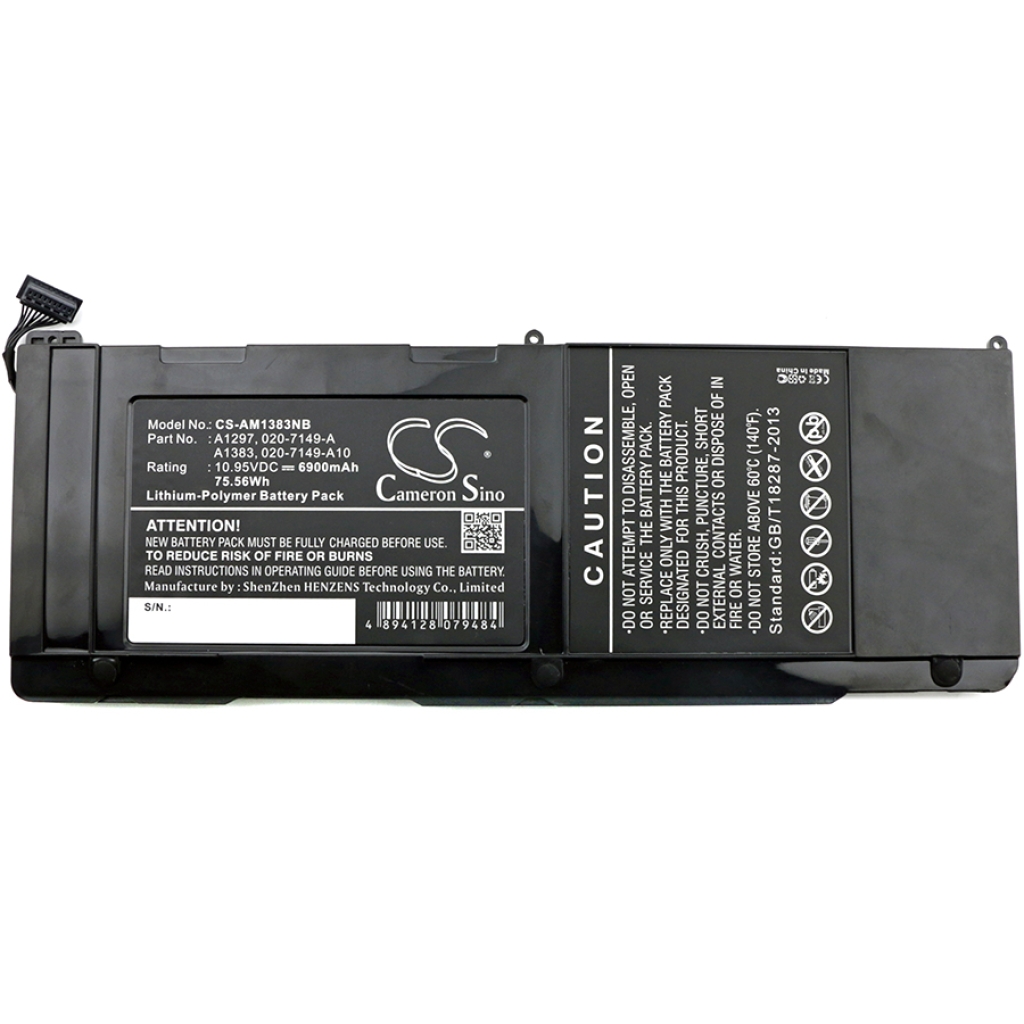 Notebookbatteri Apple CS-AM1383NB