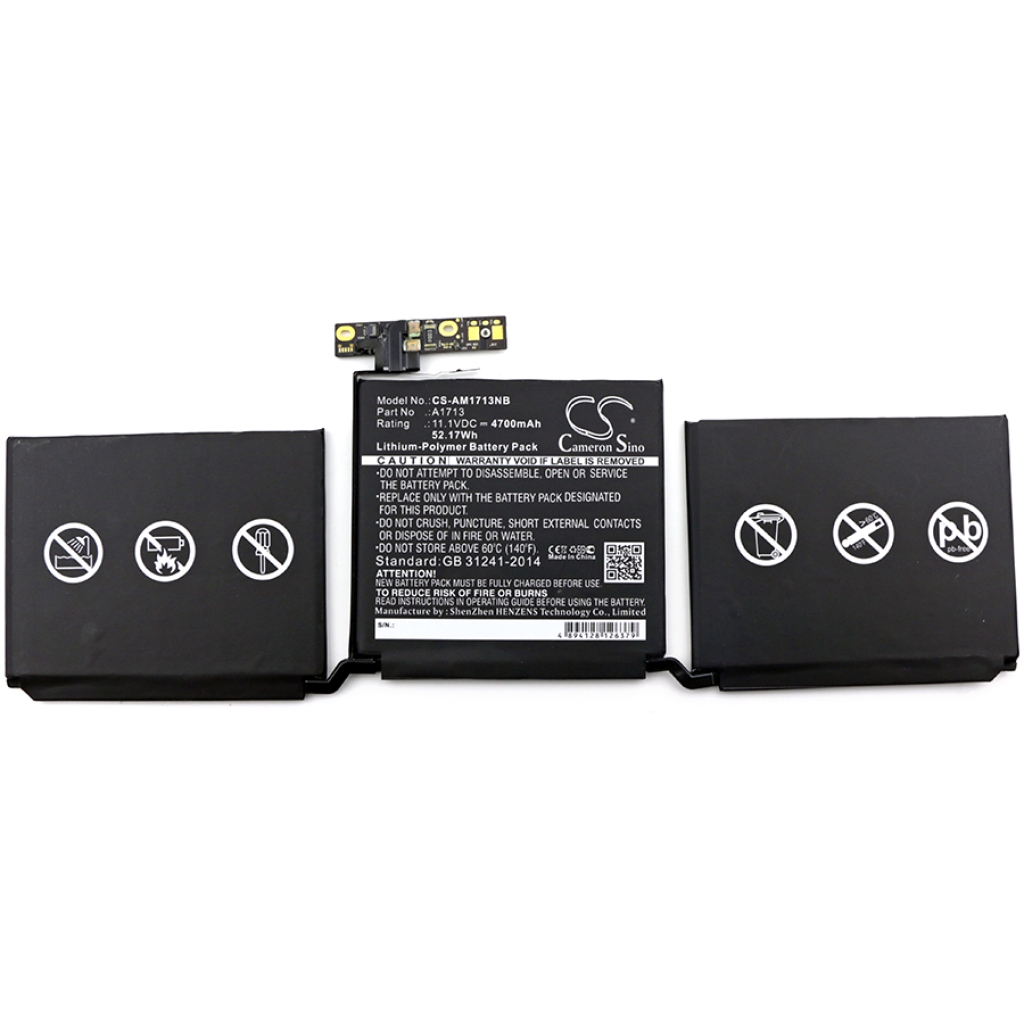 Notebookbatteri Apple MacBook Pro 13