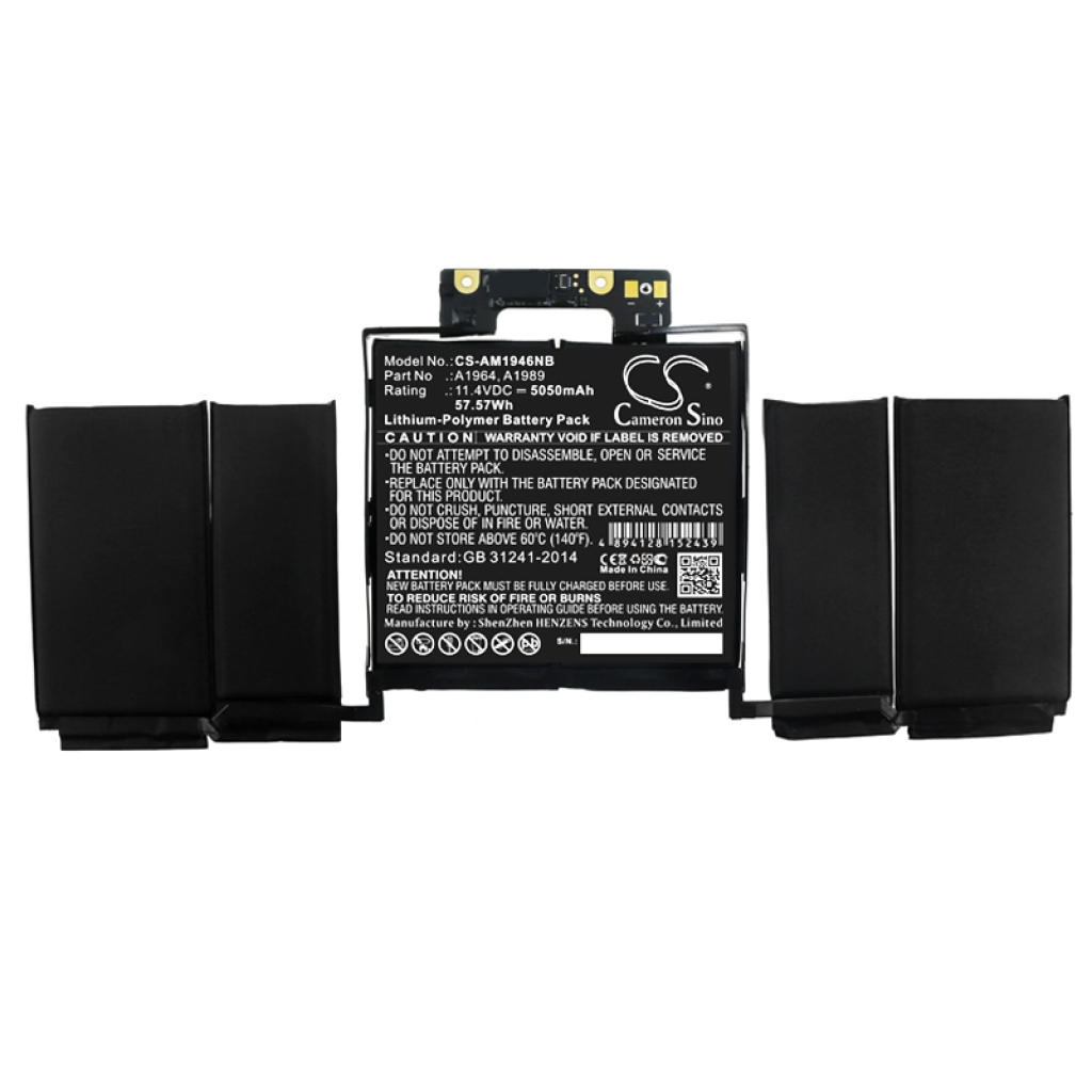 Notebookbatteri Apple CS-AM1946NB