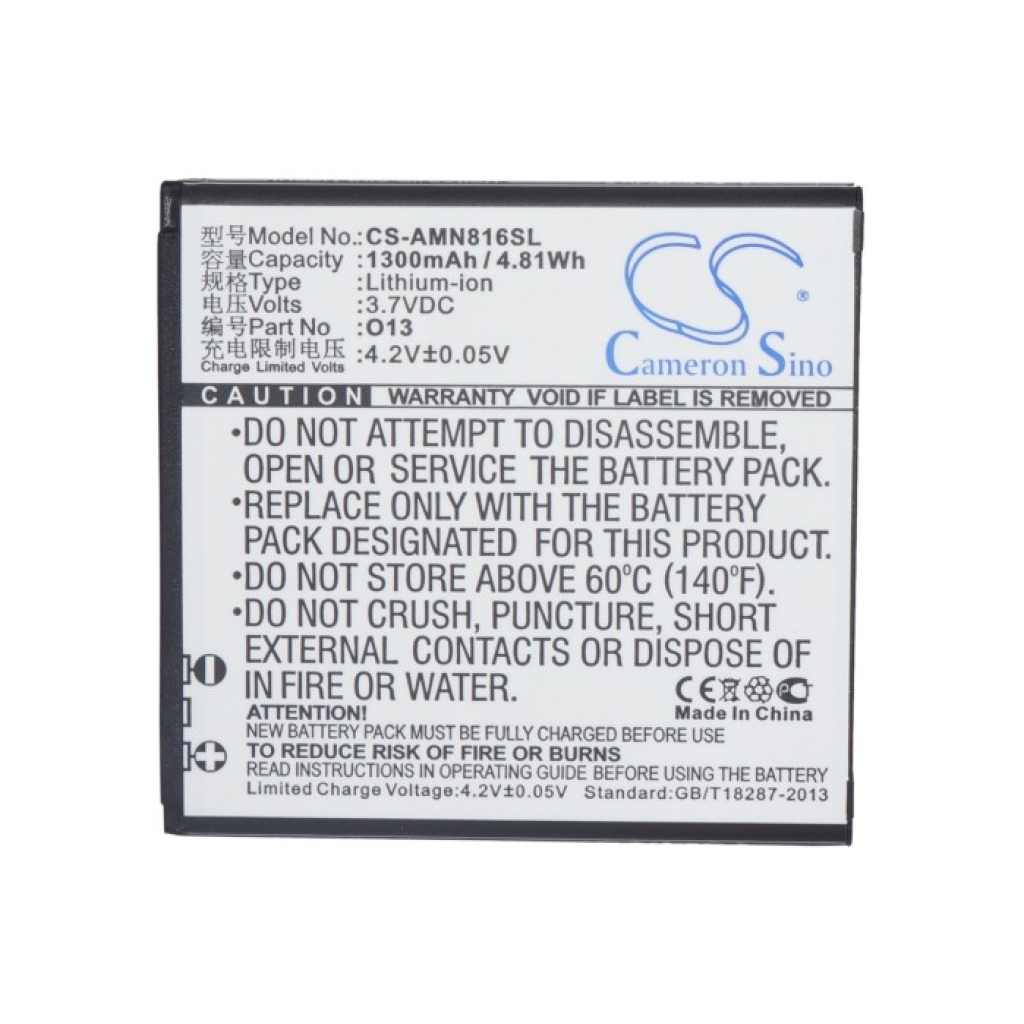 Mobiltelefonbatteri AMOI CS-AMN816SL