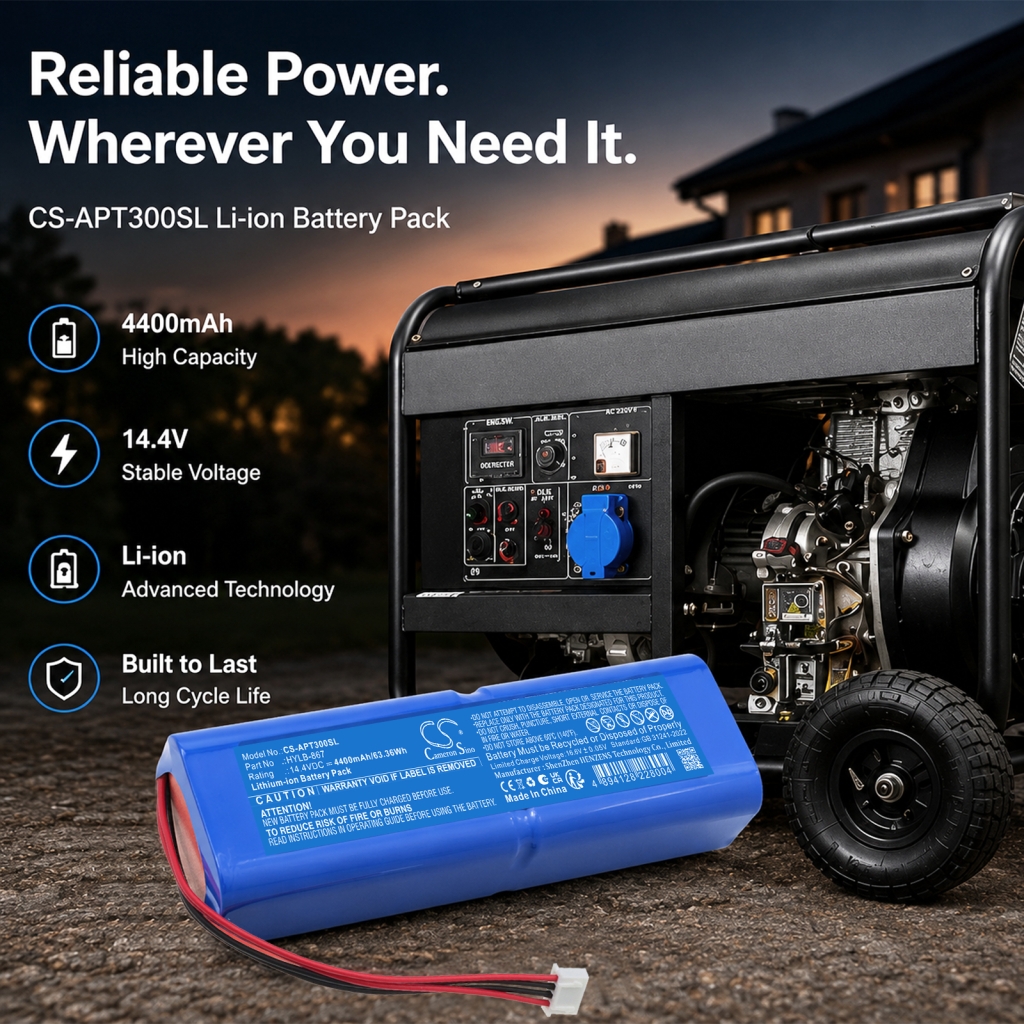 Batteri kompatibel med Aetep CS-APT300SL