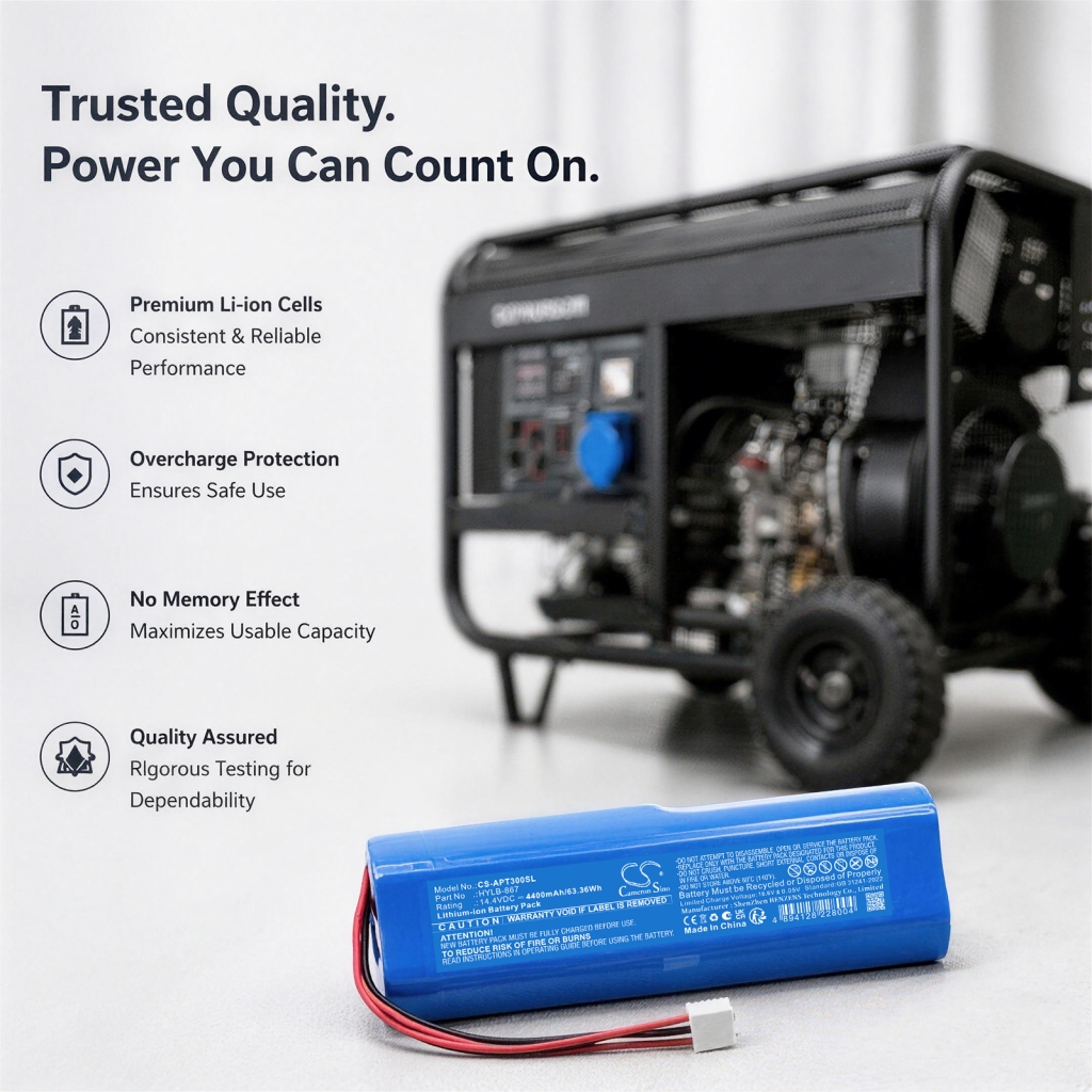 Batteri kompatibel med Aetep CS-APT300SL