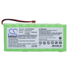 Kompatibel batteriudskiftning til Ando 9HR-4/3FAU
