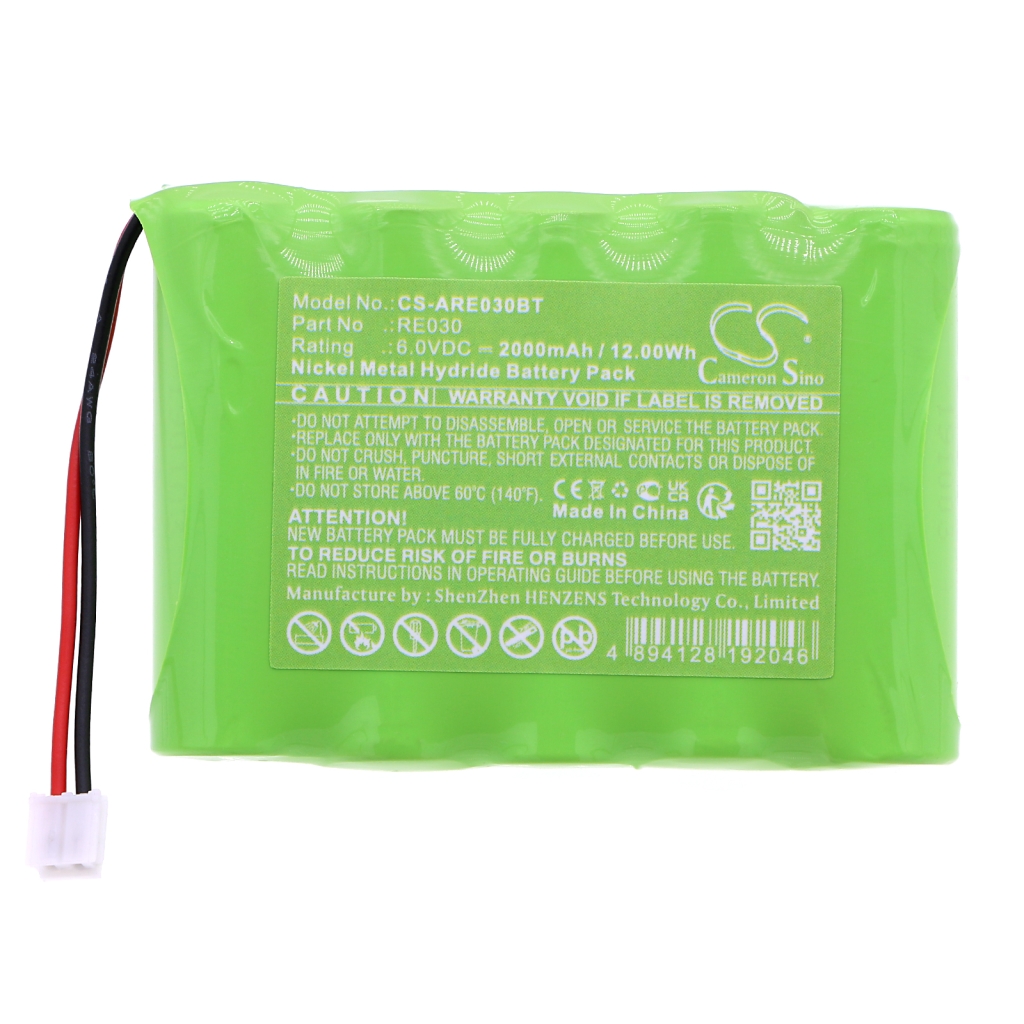 Hjemmesikkerhedskamera batteri Alula CS-ARE030BT