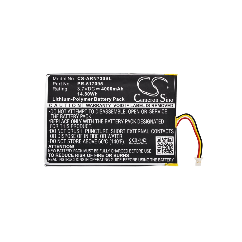 Batteri kompatibel med Archos CS-ARN730SL