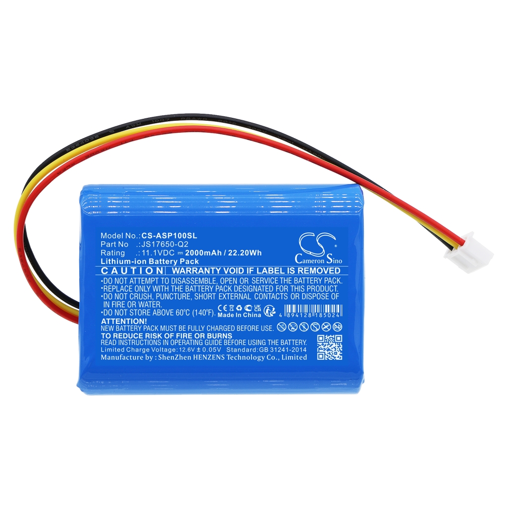 Højttalerbatteri Ar CS-ASP100SL