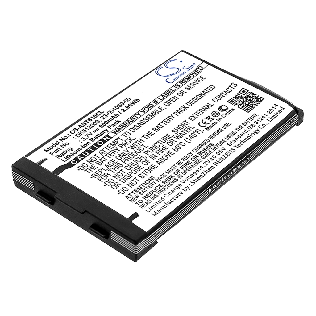 DeTewe Telekom Batteri til trådløs telefon Mitel CS-AST610CL