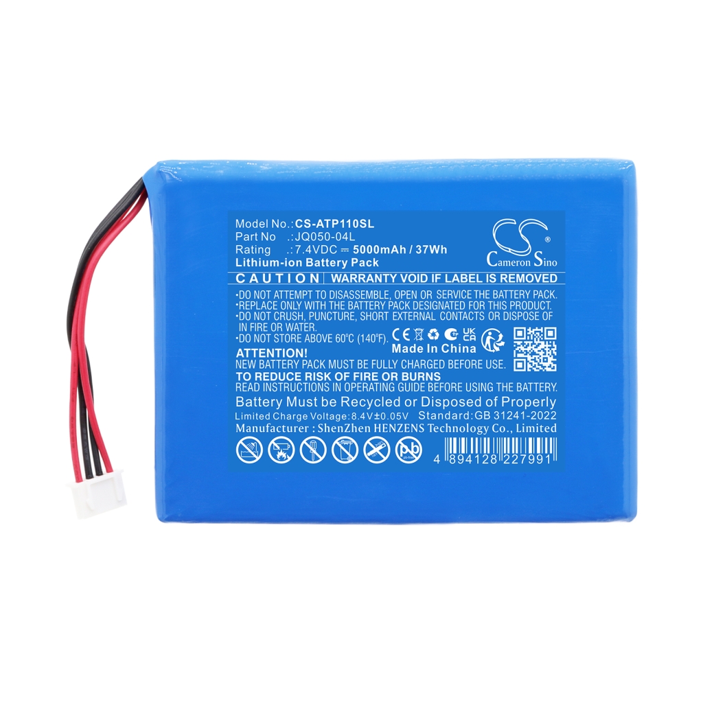 Batteri kompatibel med Aetep CS-ATP110SL