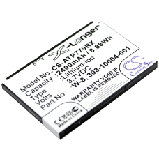 Kompatibel batteriudskiftning til AT&T 308-10004-01,5200087,W-7,W-7A,W-7B...