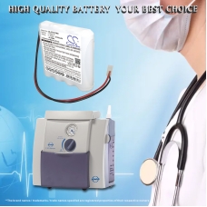 Kompatibel batteriudskiftning til Atmos 110607-O,313.0053.0