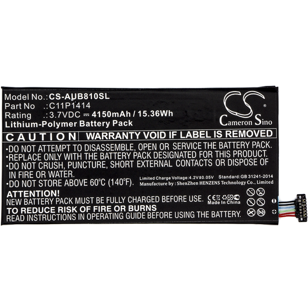 Tabletbatteri Asus CS-AUB810SL