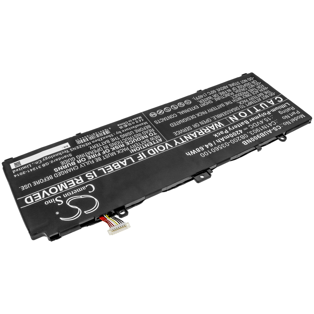 Notebookbatteri Asus CS-AUB900NB
