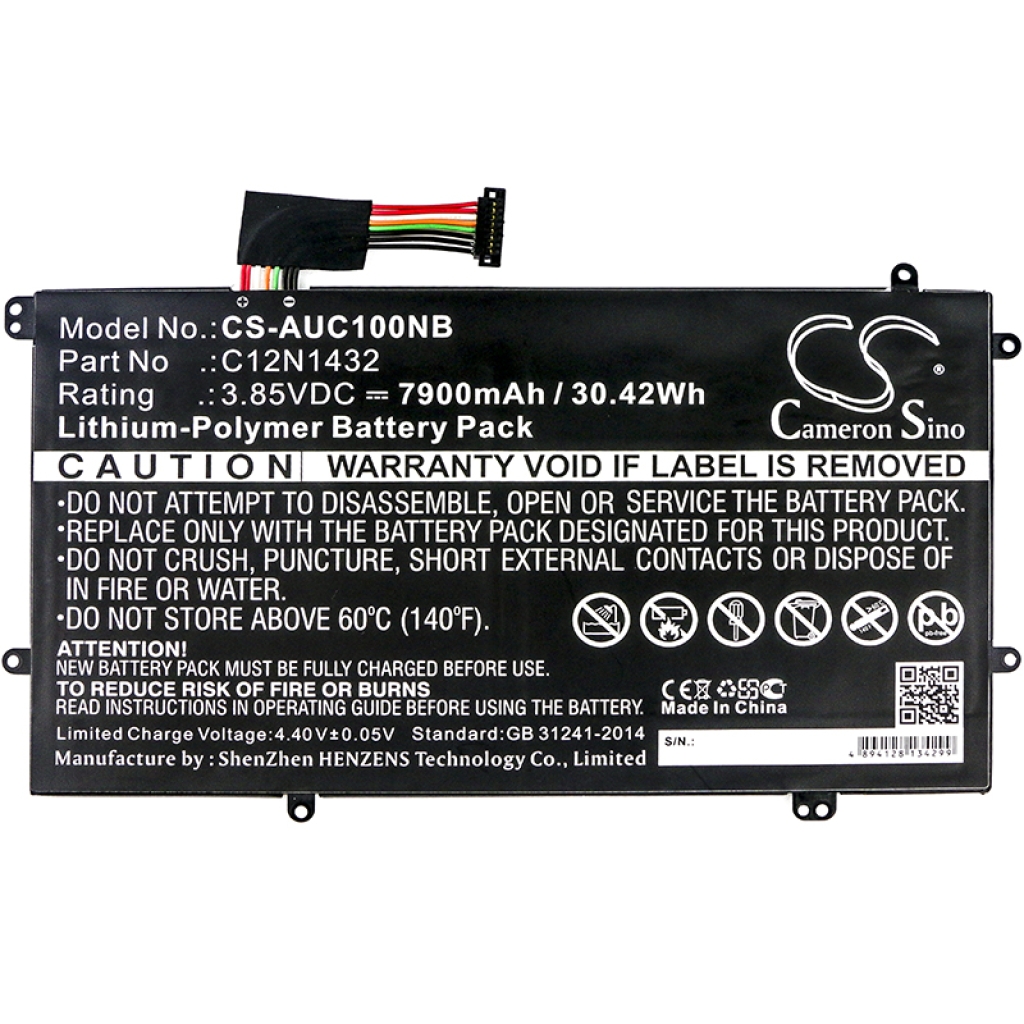 Notebookbatteri Asus Chromebook Flip C100