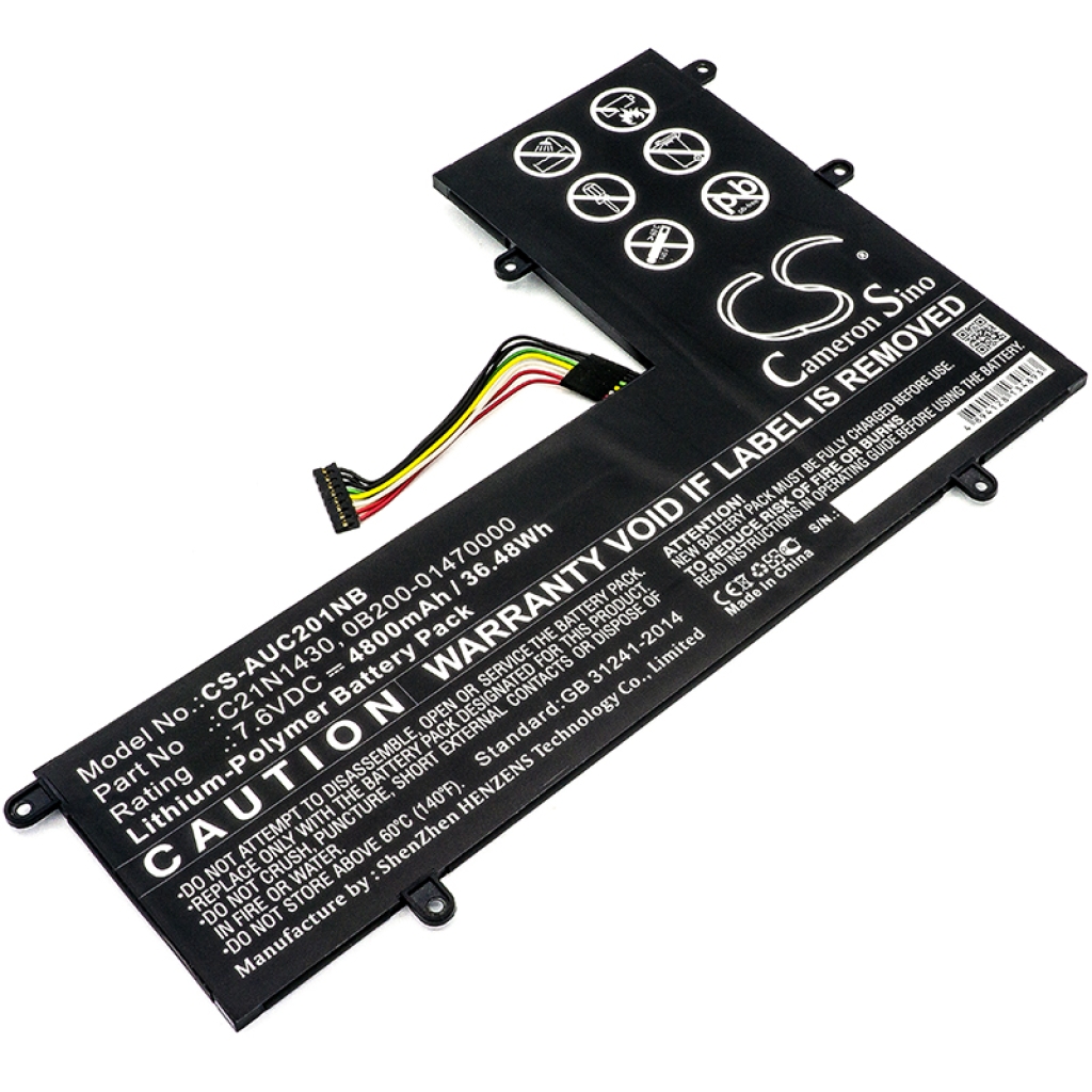 Notebookbatteri Asus CS-AUC201NB