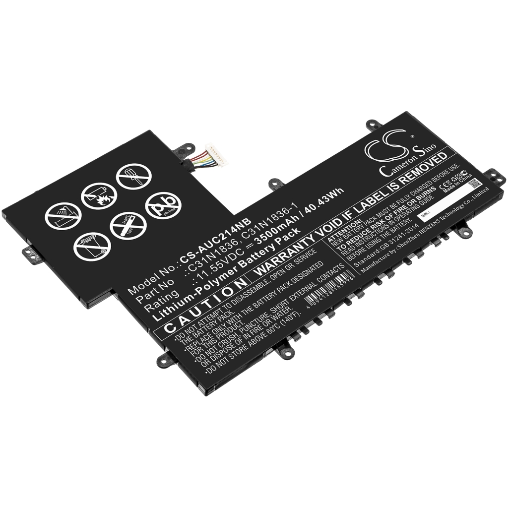 Notebookbatteri Asus CS-AUC214NB