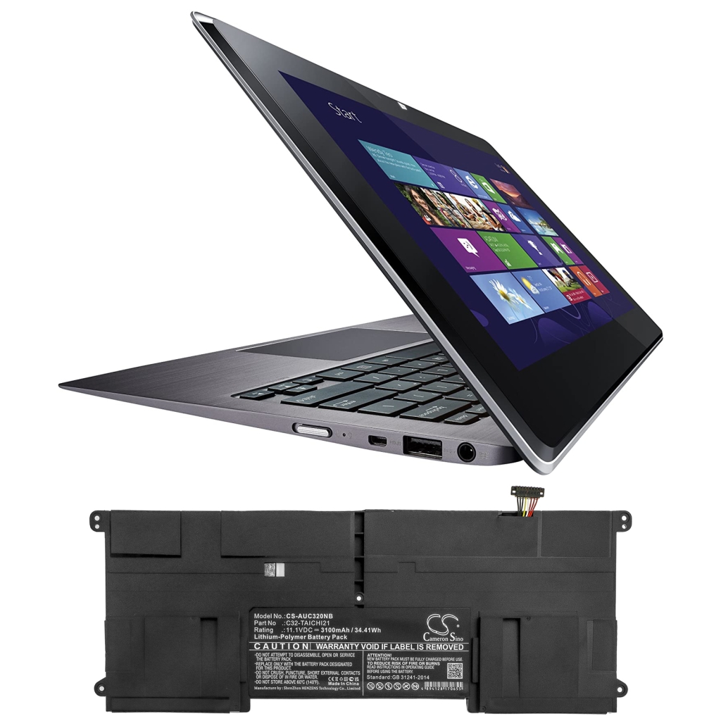 Notebookbatteri Asus CS-AUC320NB