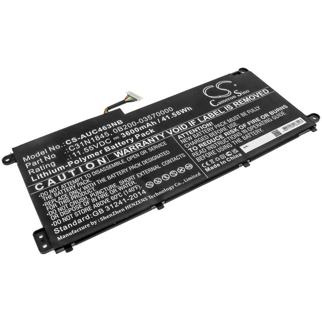 Notebookbatteri Asus CS-AUC463NB