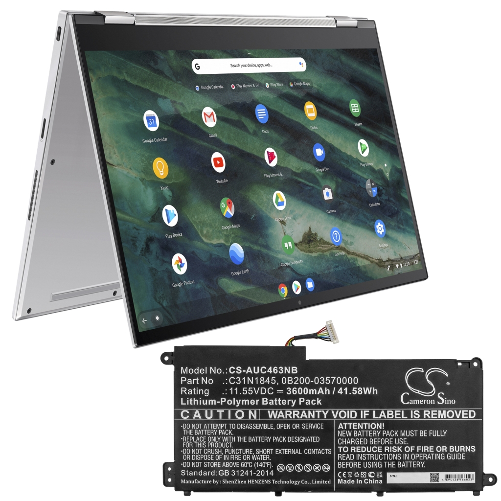 Notebookbatteri Asus CS-AUC463NB