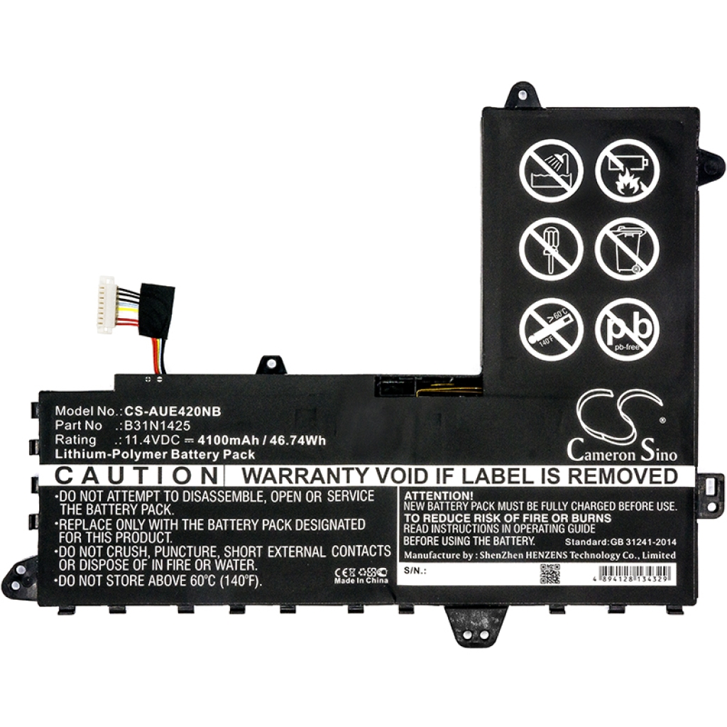 Notebookbatteri Asus CS-AUE420NB