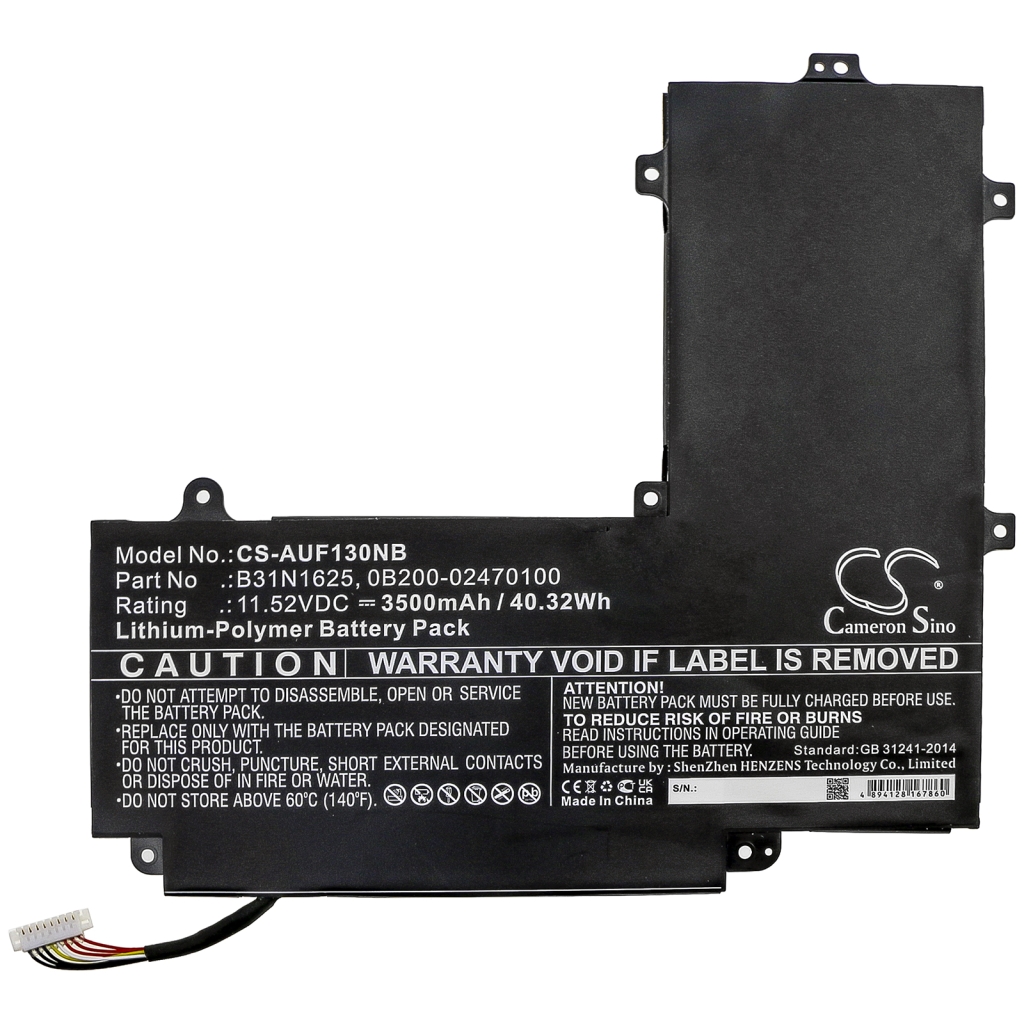 Notebookbatteri Asus CS-AUF130NB