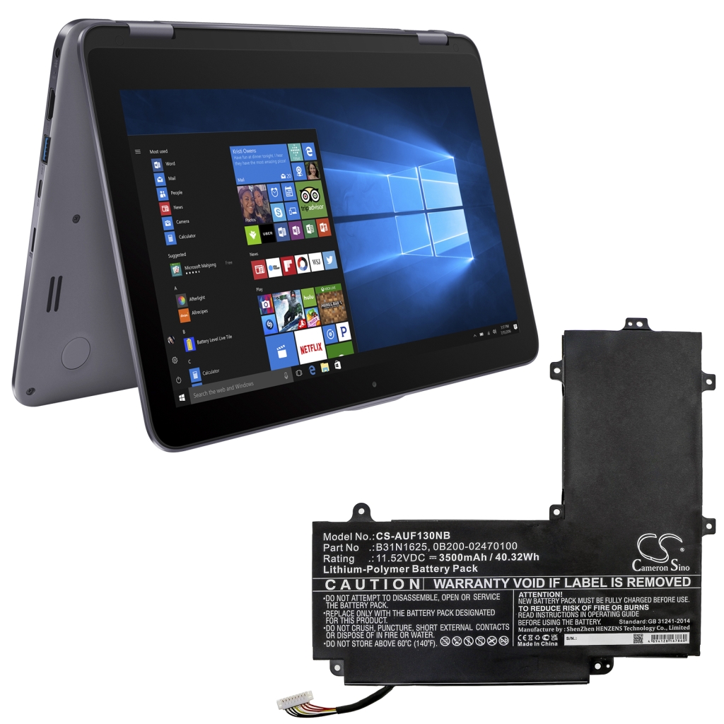 Notebookbatteri Asus CS-AUF130NB