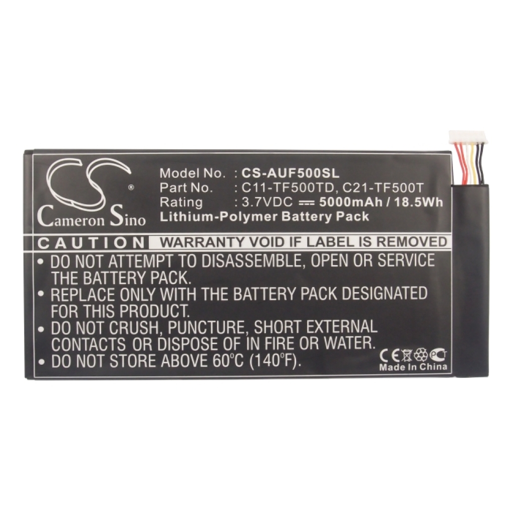 Tabletbatteri Asus Transformer Pad TF500T