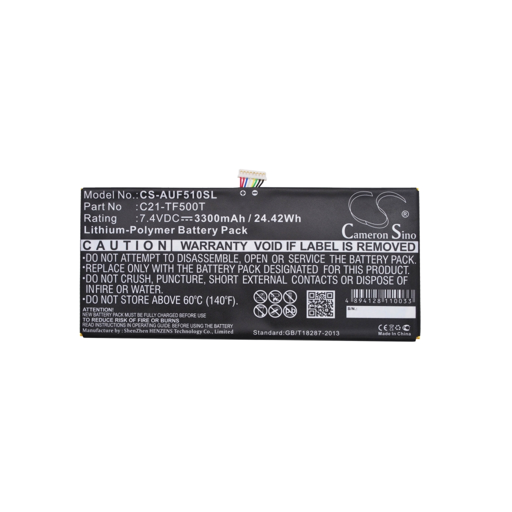 Tabletbatteri Asus Transformer Pad TF500T