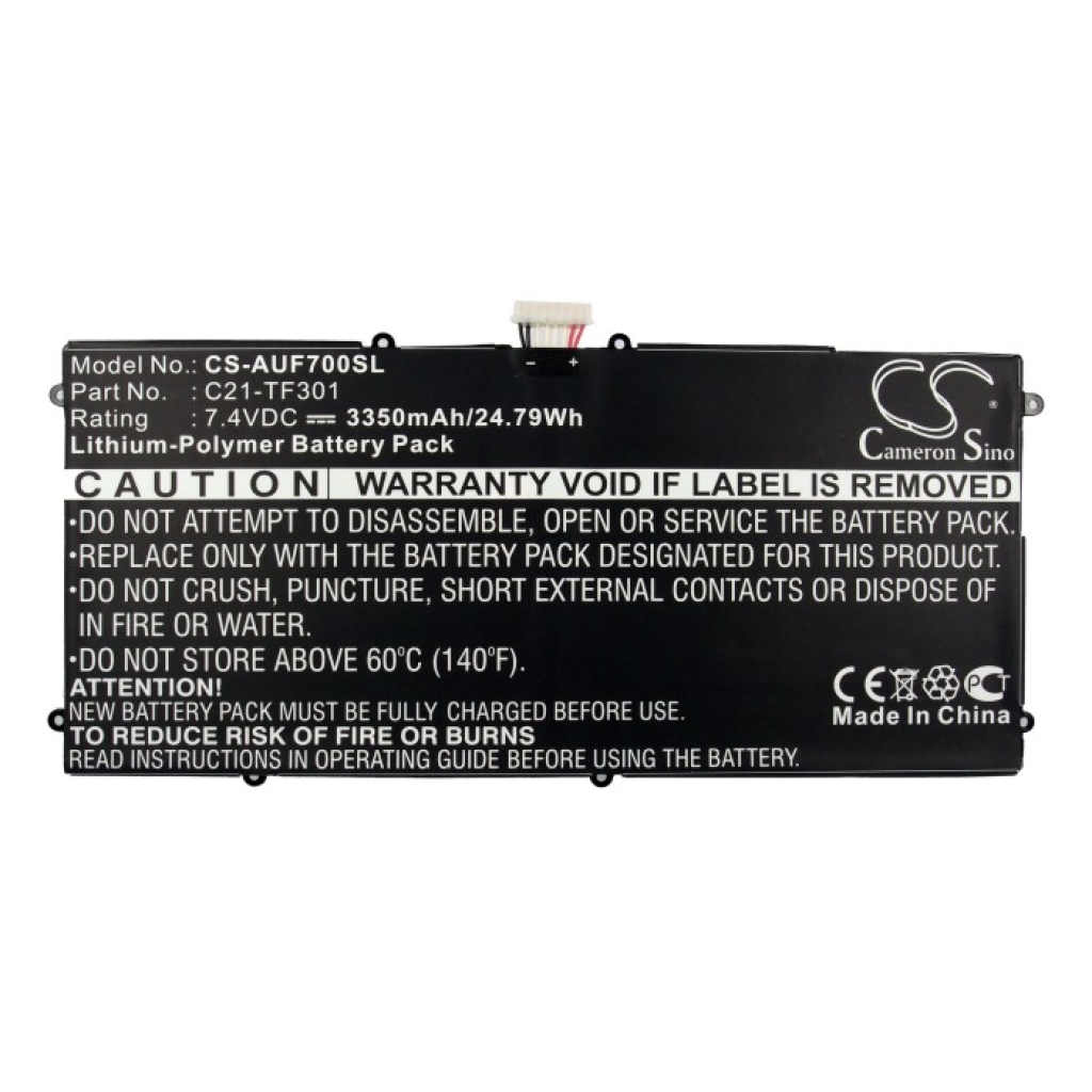 Tablet Battery Asus TF201-1I086A