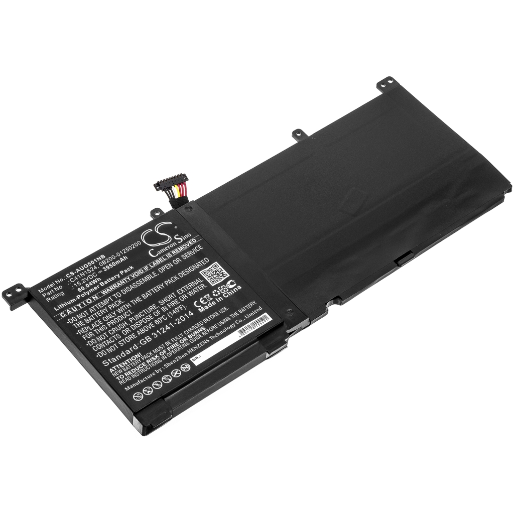 Notebookbatteri Asus ROG G501VW