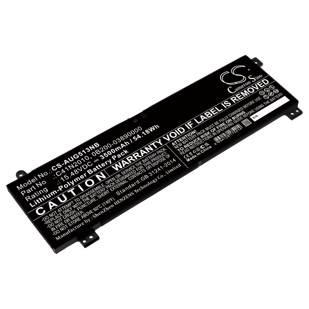 Notebookbatteri Asus CS-AUG513NB