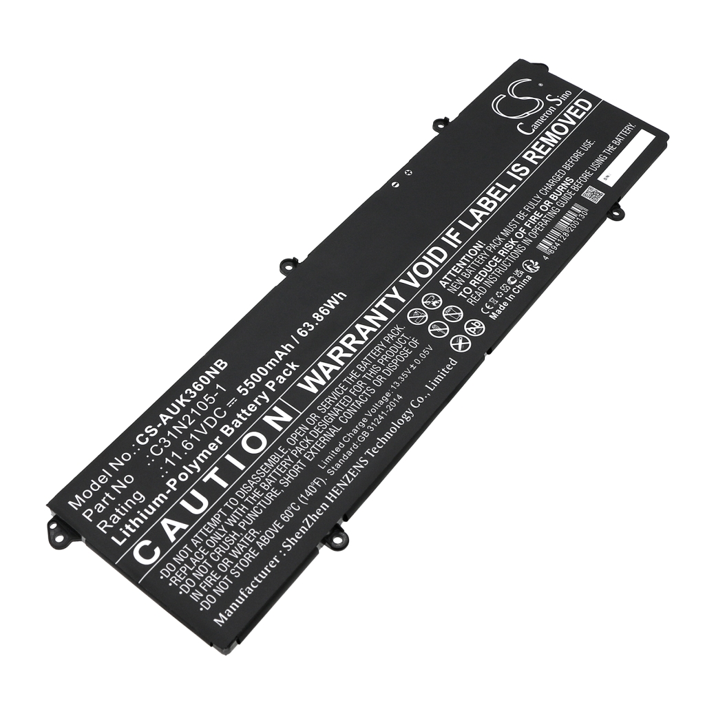 Notebookbatteri Asus CS-AUK360NB