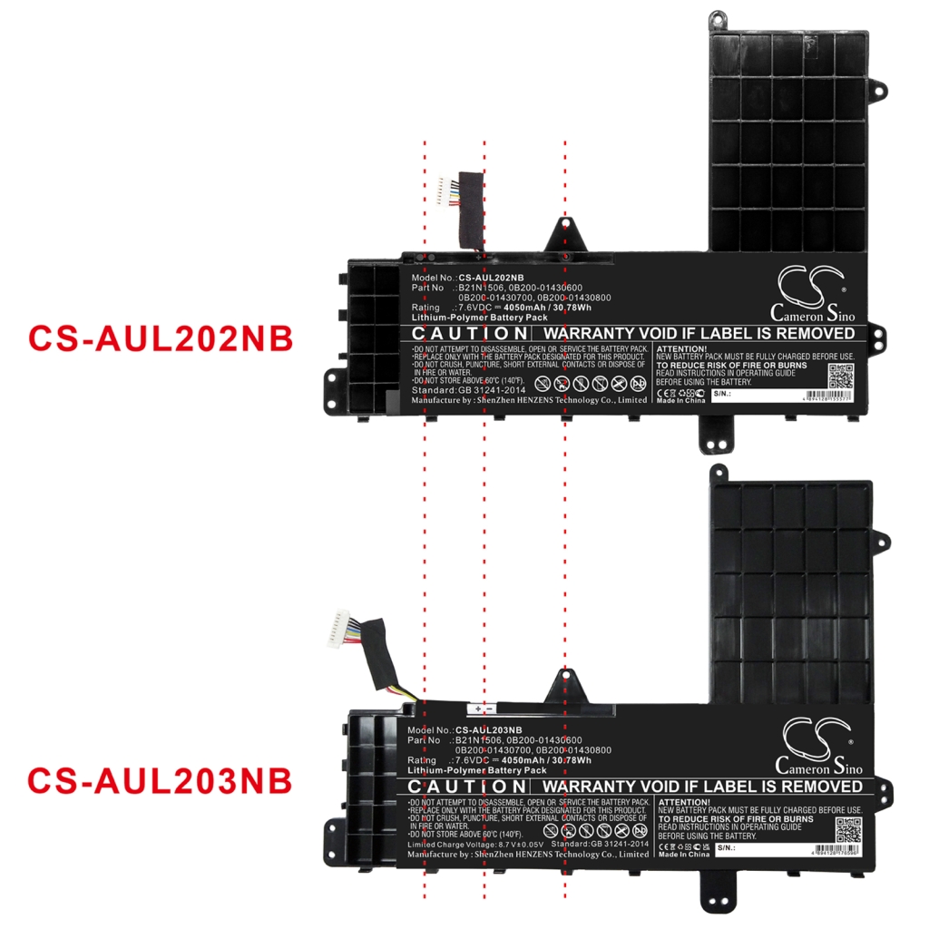 Notebook battery Asus VivoBook E502NA-GO010T