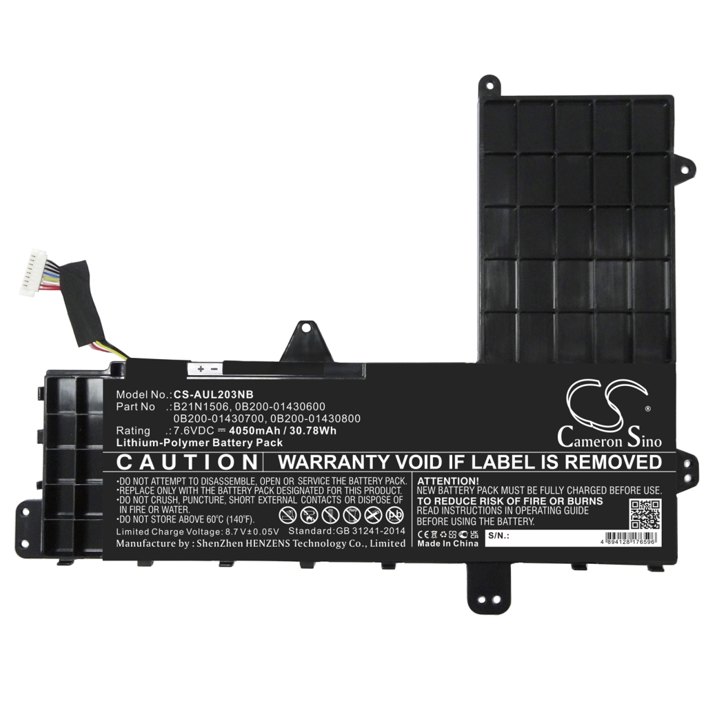 Notebookbatteri Asus EeeBook E502SA