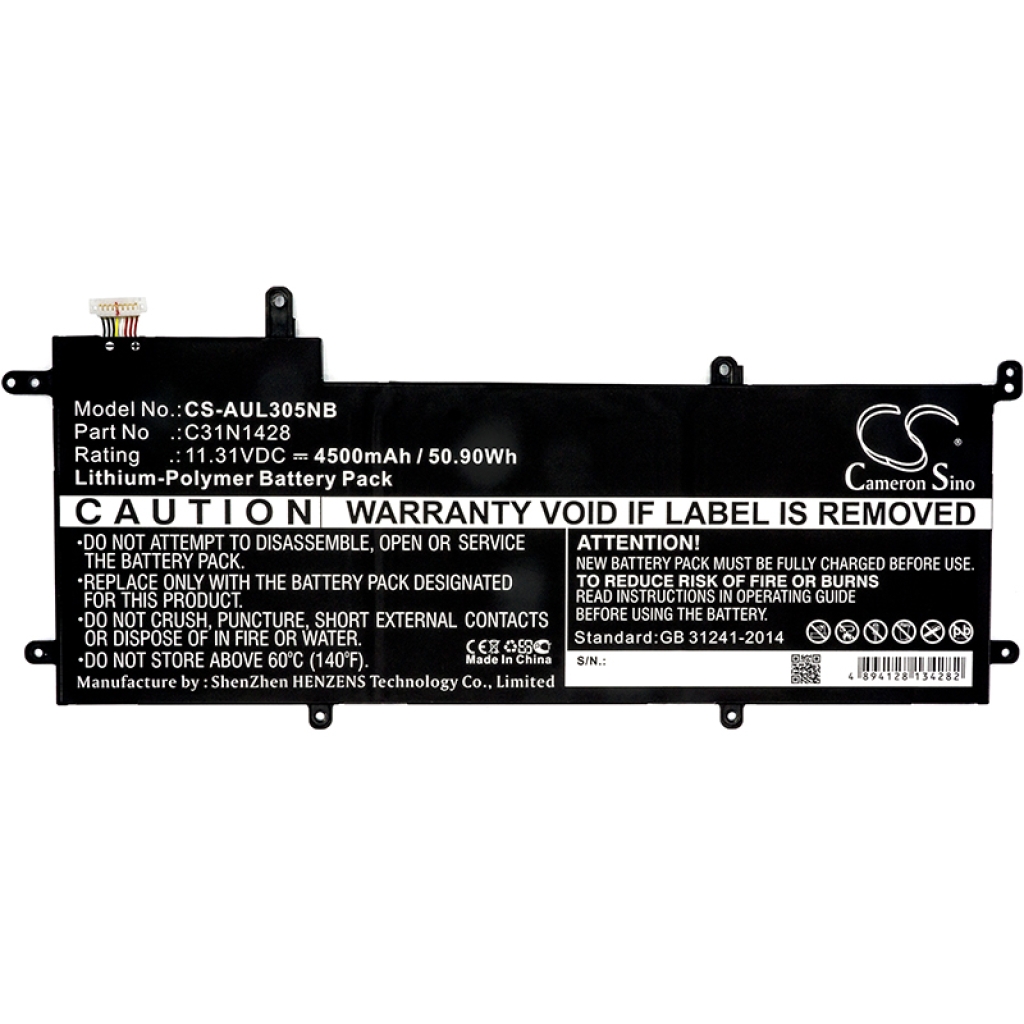 Notebookbatteri Asus CS-AUL305NB