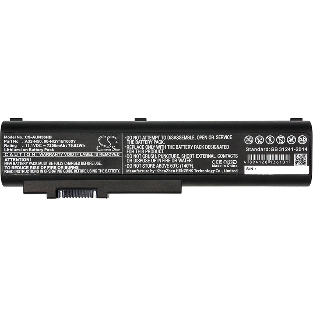 Notebookbatteri Asus N51V