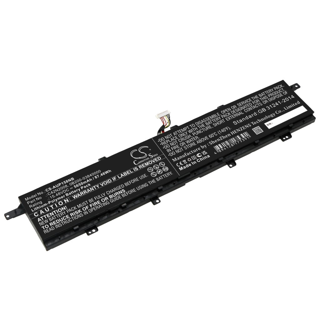 Notebookbatteri Asus CS-AUP158NB