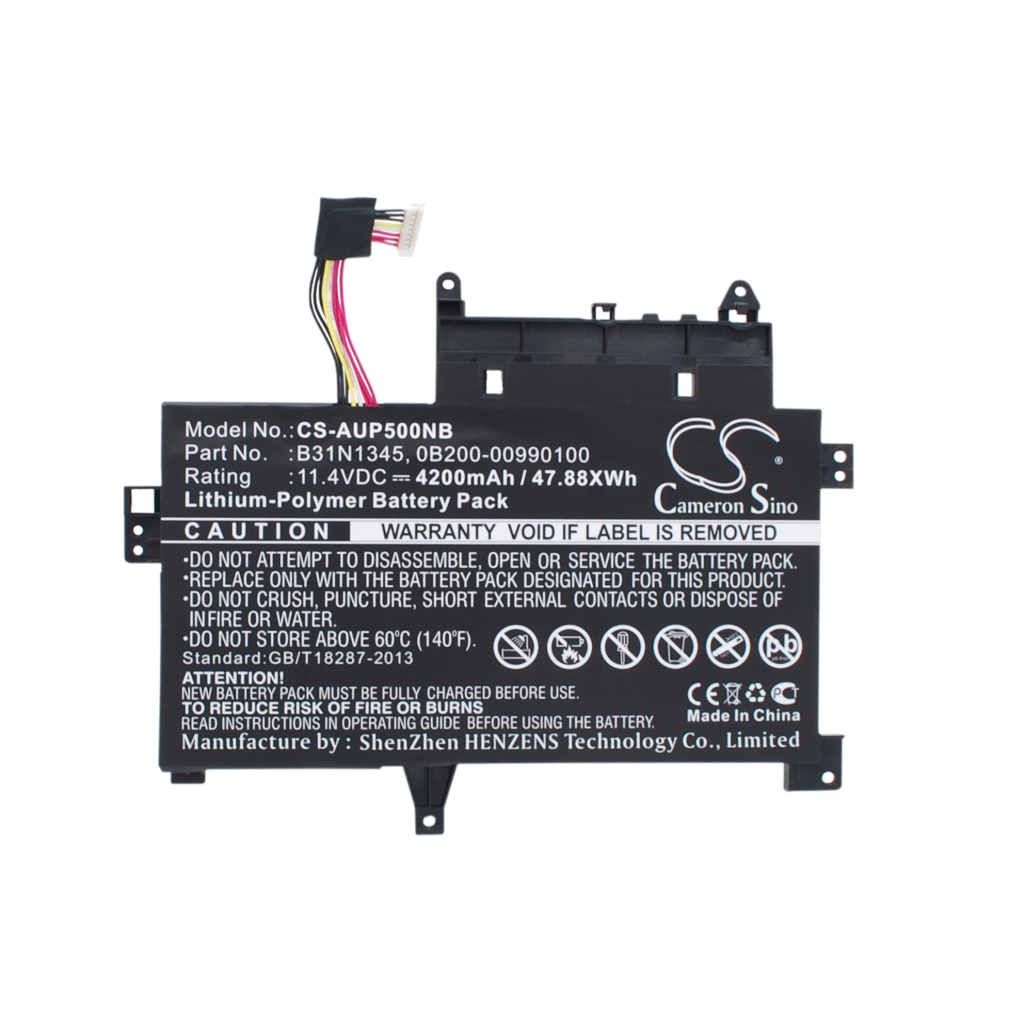 Notebookbatteri Asus CS-AUP500NB