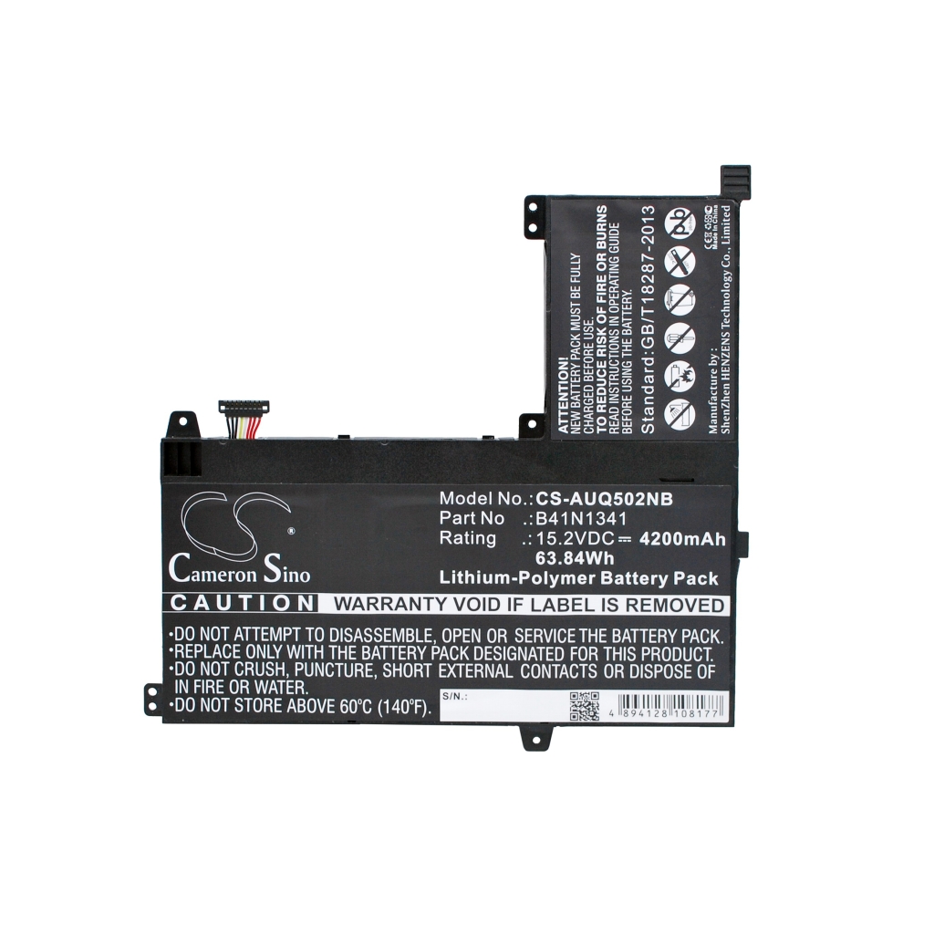 Notebookbatteri Asus CS-AUQ502NB