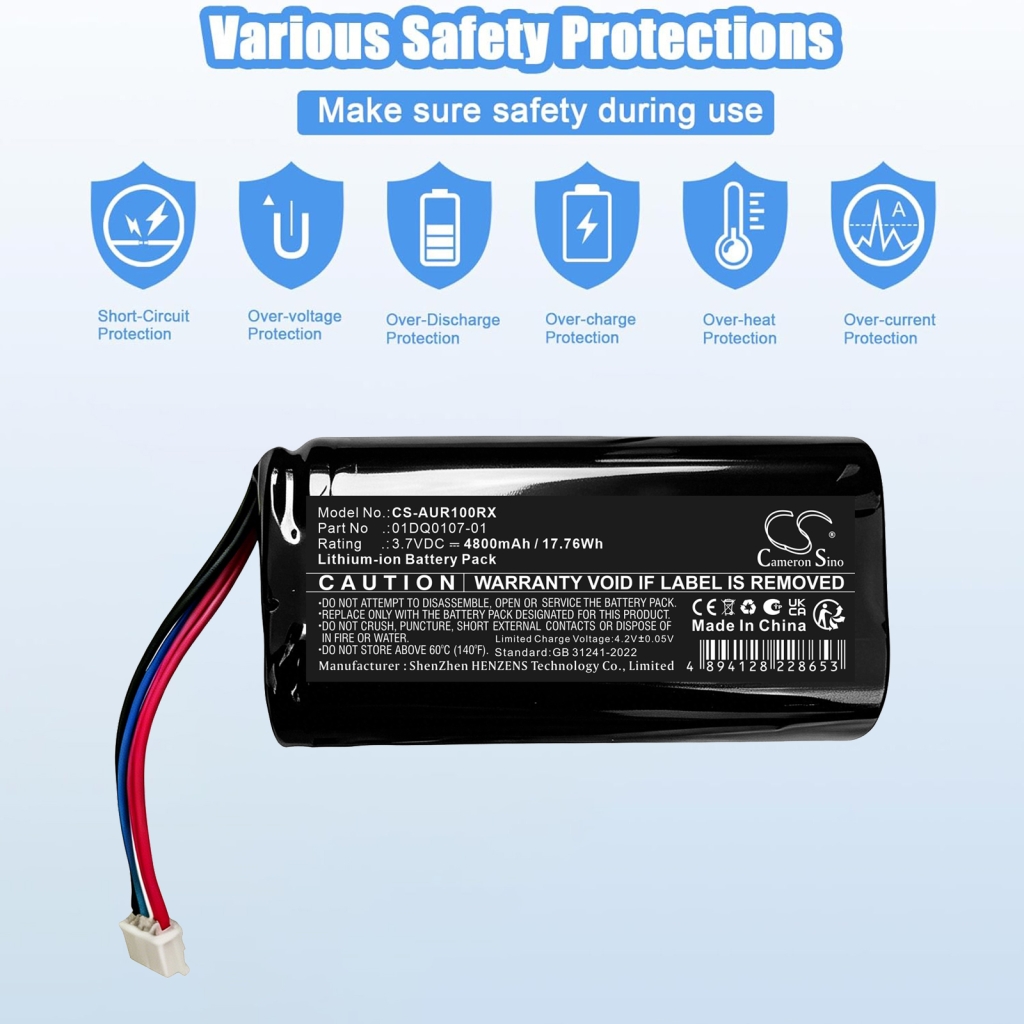 Battery compatible with Autel