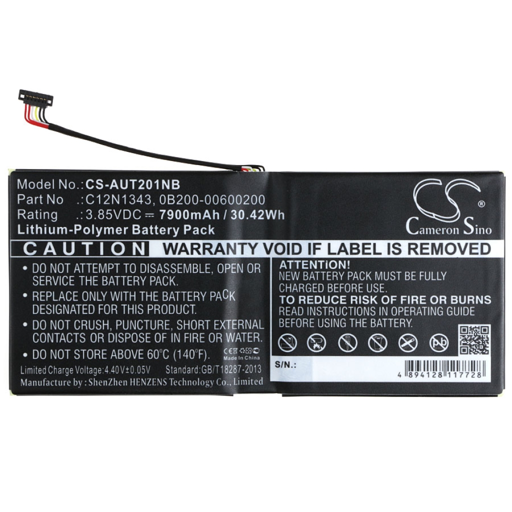Notebookbatteri Asus CS-AUT201NB