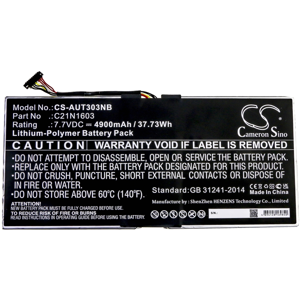 Notebookbatteri Asus UX390UA