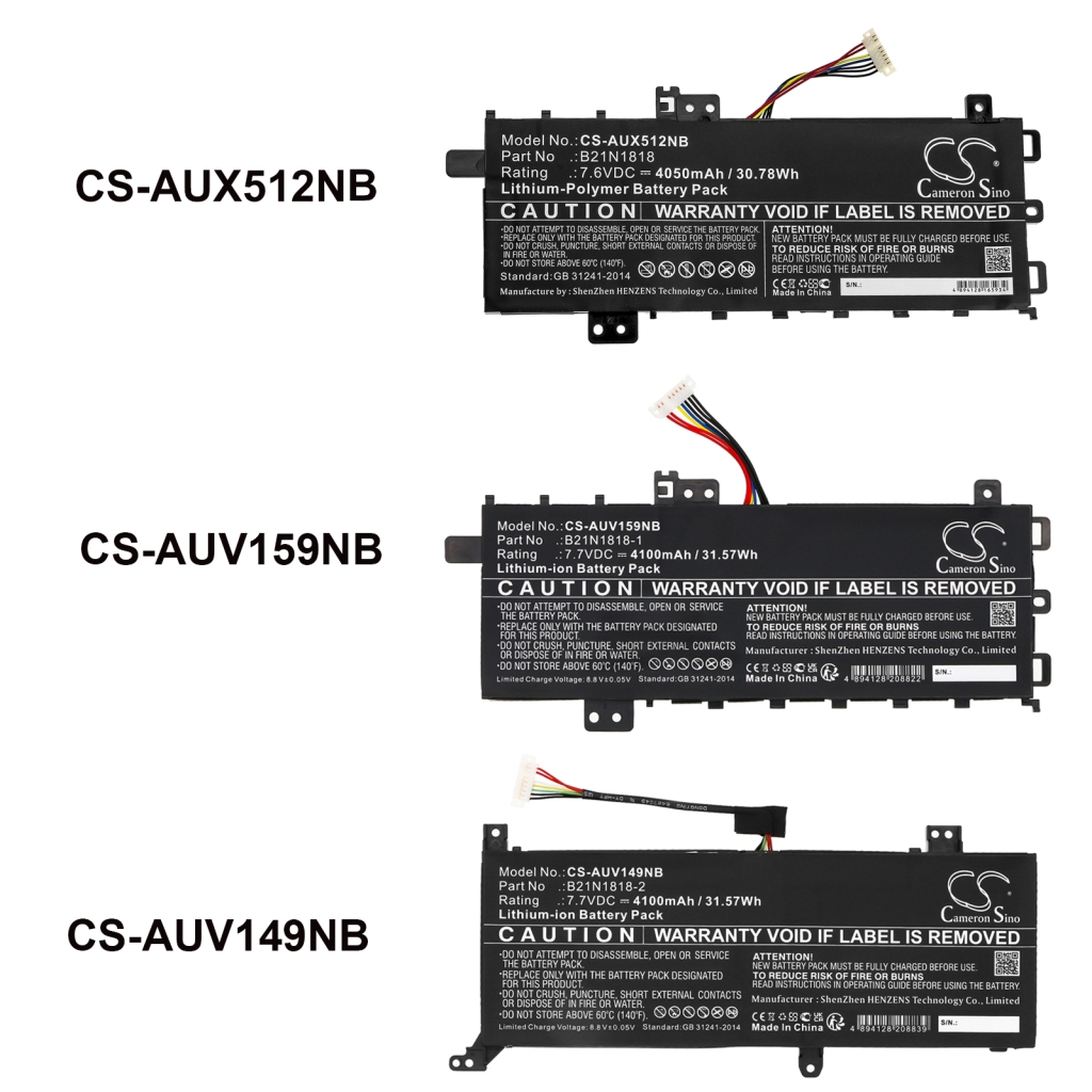 Notebook battery Asus VivoBook 15 F509UA